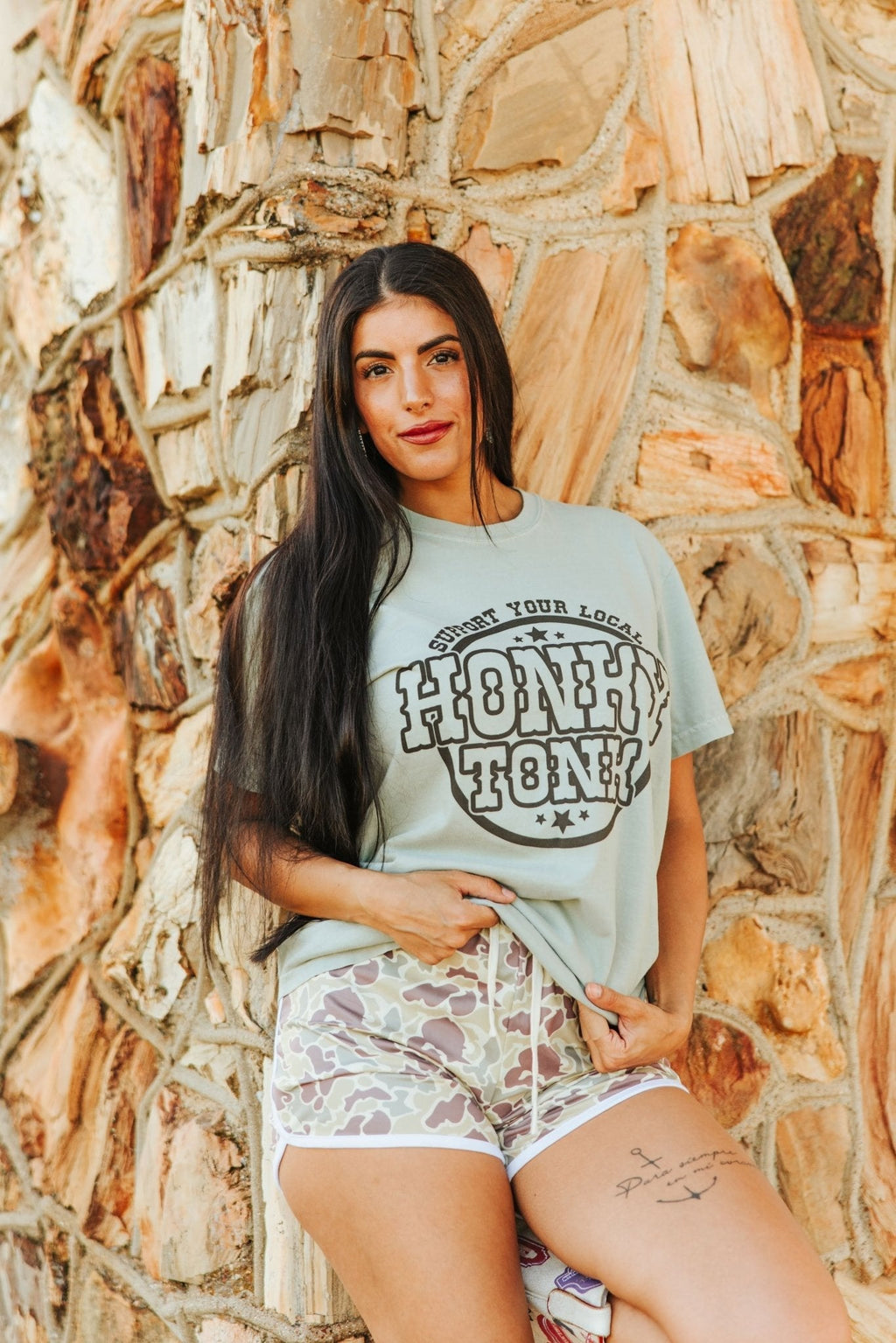 Support Local Honky Tonk Graphic Tee - Rooted & Reckless Co.