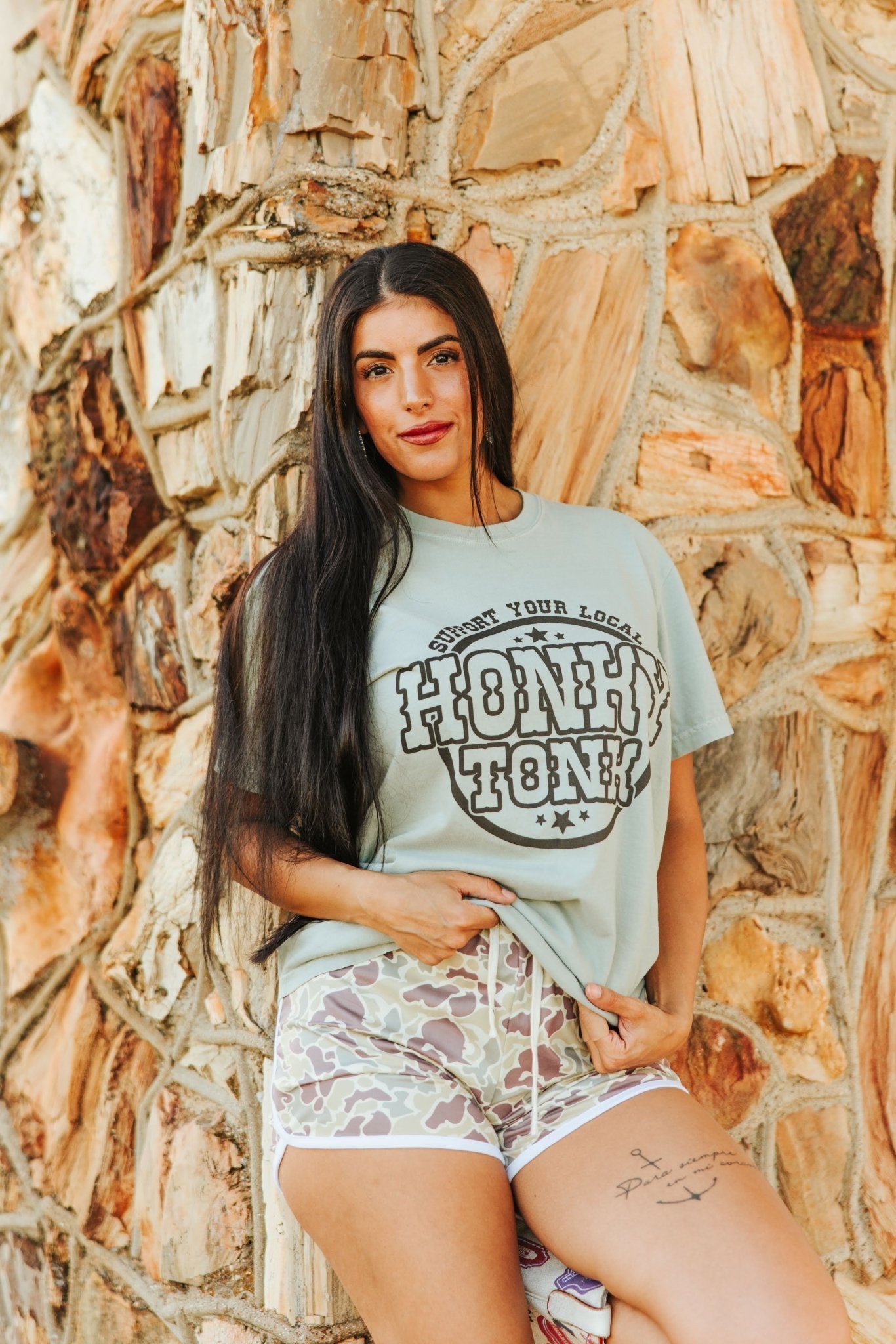 Support Local Honky Tonk Graphic Tee - Rooted & Reckless Co.