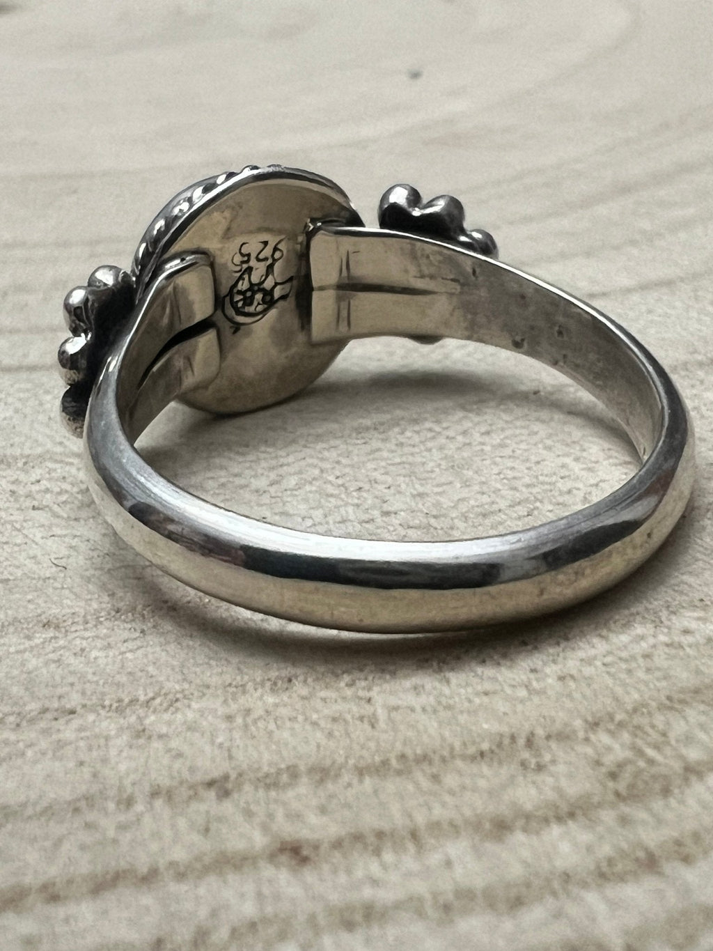 Suzanna Johnson Navajo Kingman Turquoise Sterling Silver Ring - Rooted & Reckless Co.