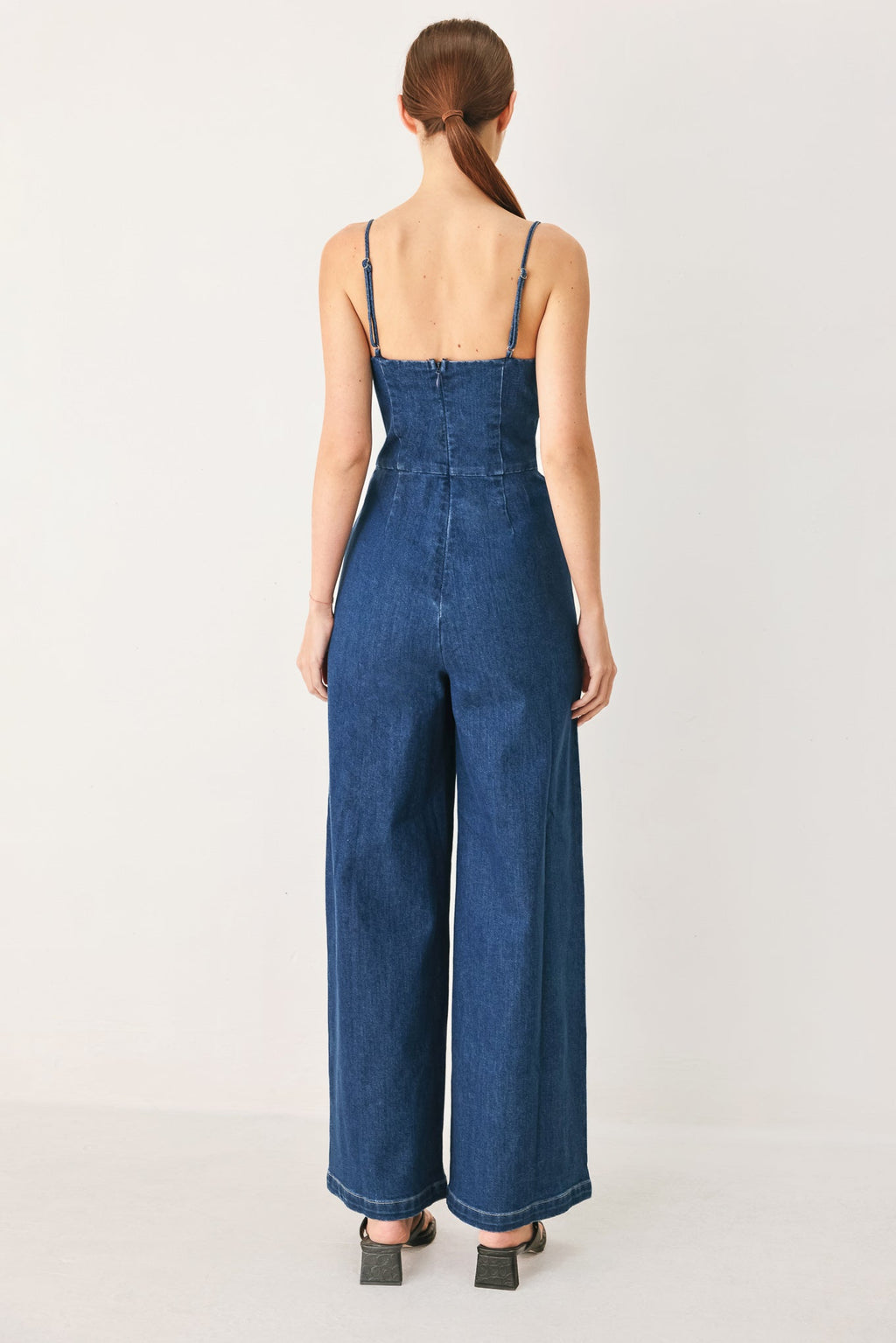 SWEET CHARM DENIM JUMPSUIT - Rooted & Reckless Co.