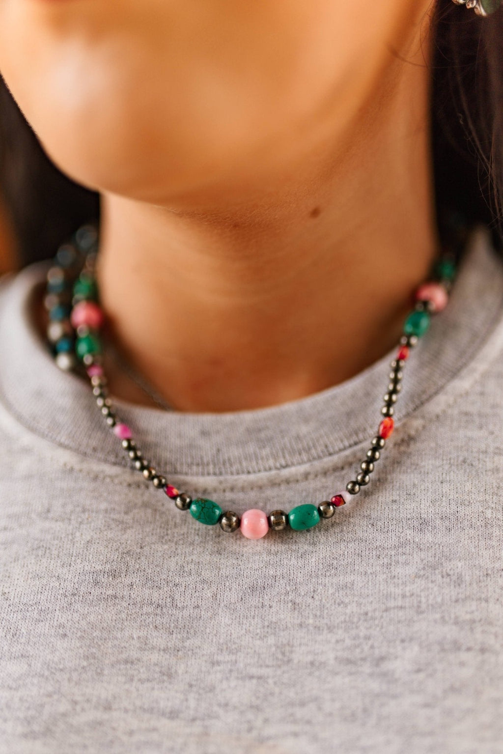 Sweet Serenity Beaded Necklace - Rooted & Reckless Co.