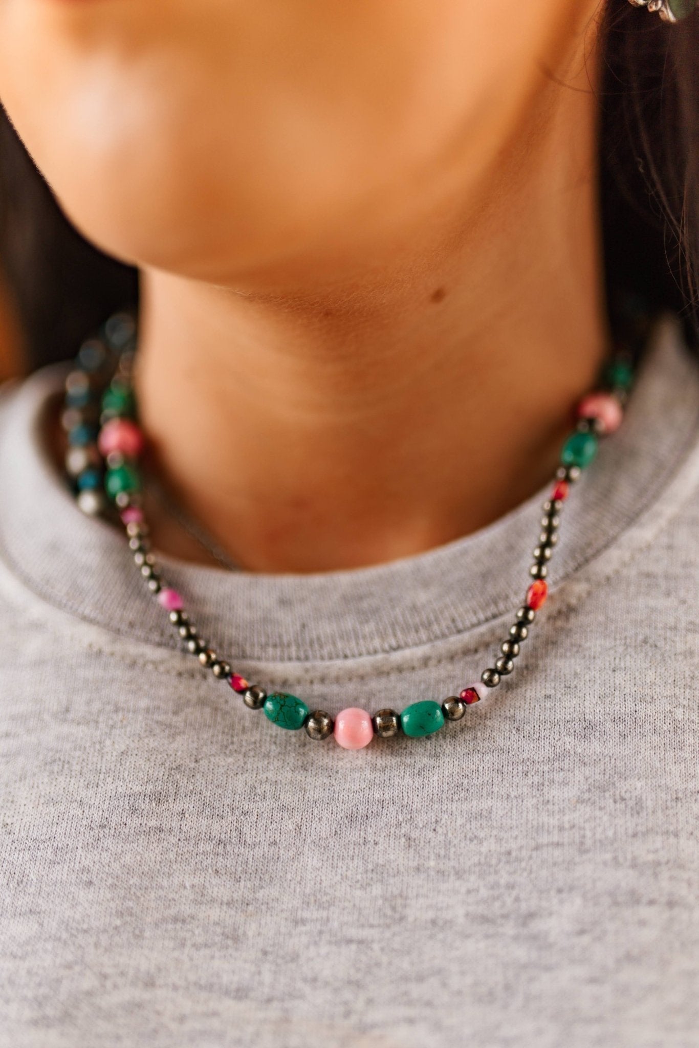 Sweet Serenity Beaded Necklace - Rooted & Reckless Co.