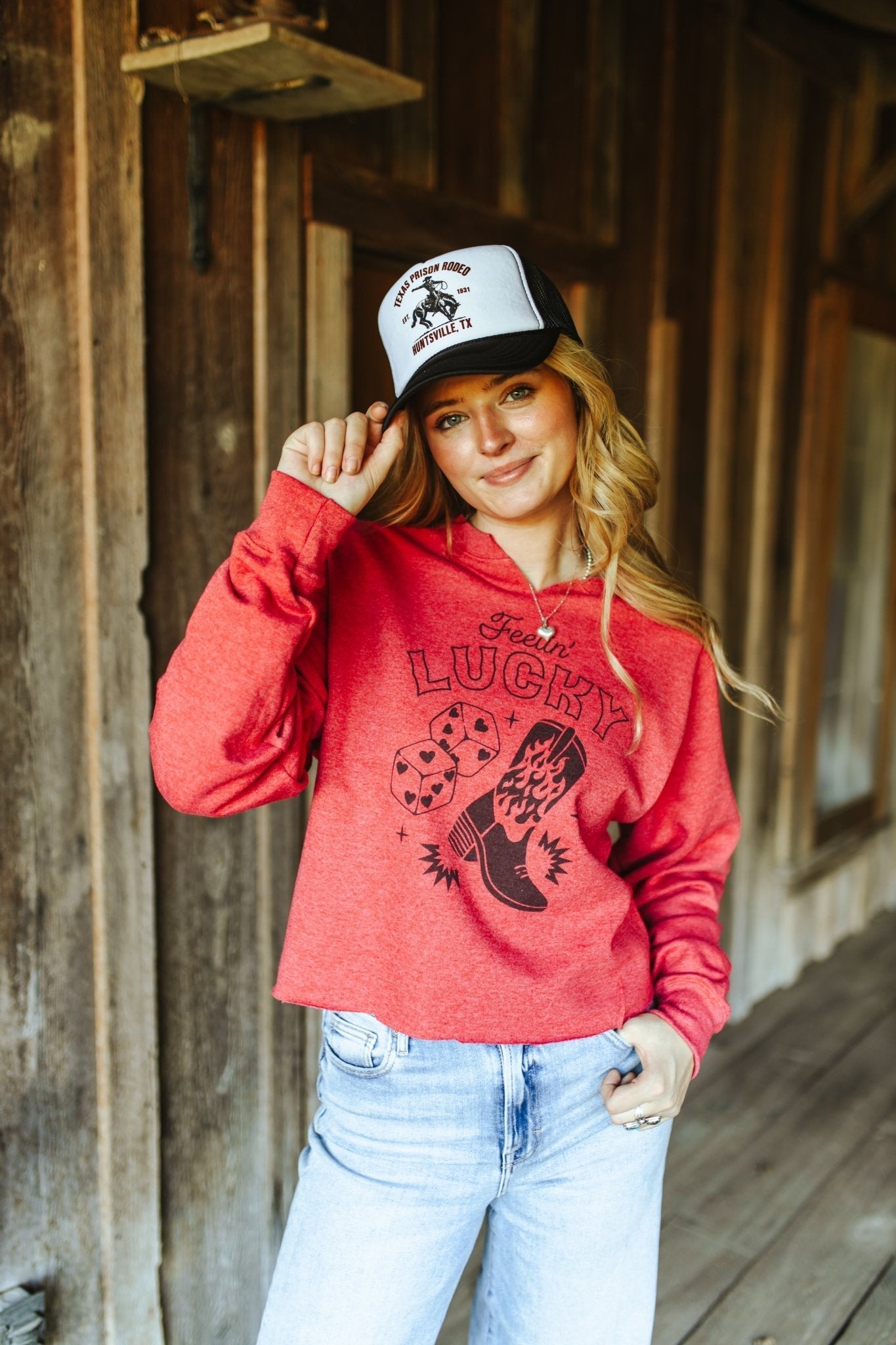 Texas Prison Rodeo Trucker Hat - Rooted & Reckless Co.