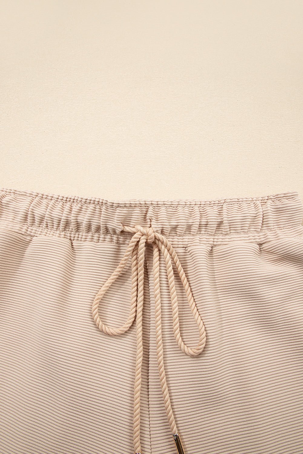 Textured Half-Zip Top & Drawstring Shorts Set - Rooted & Reckless Co.
