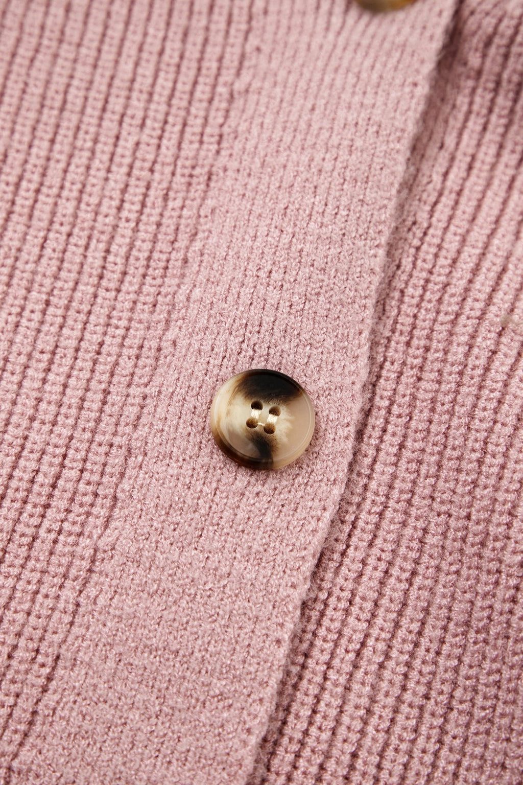 Textured Knit Button Front V-Neck Cardigan - Rooted & Reckless Co.
