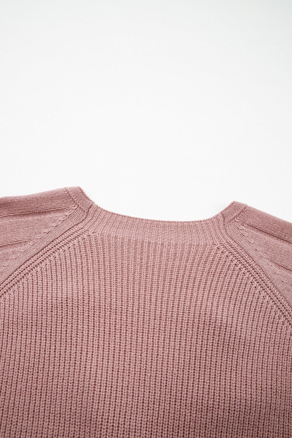 Textured Knit Button Front V-Neck Cardigan - Rooted & Reckless Co.