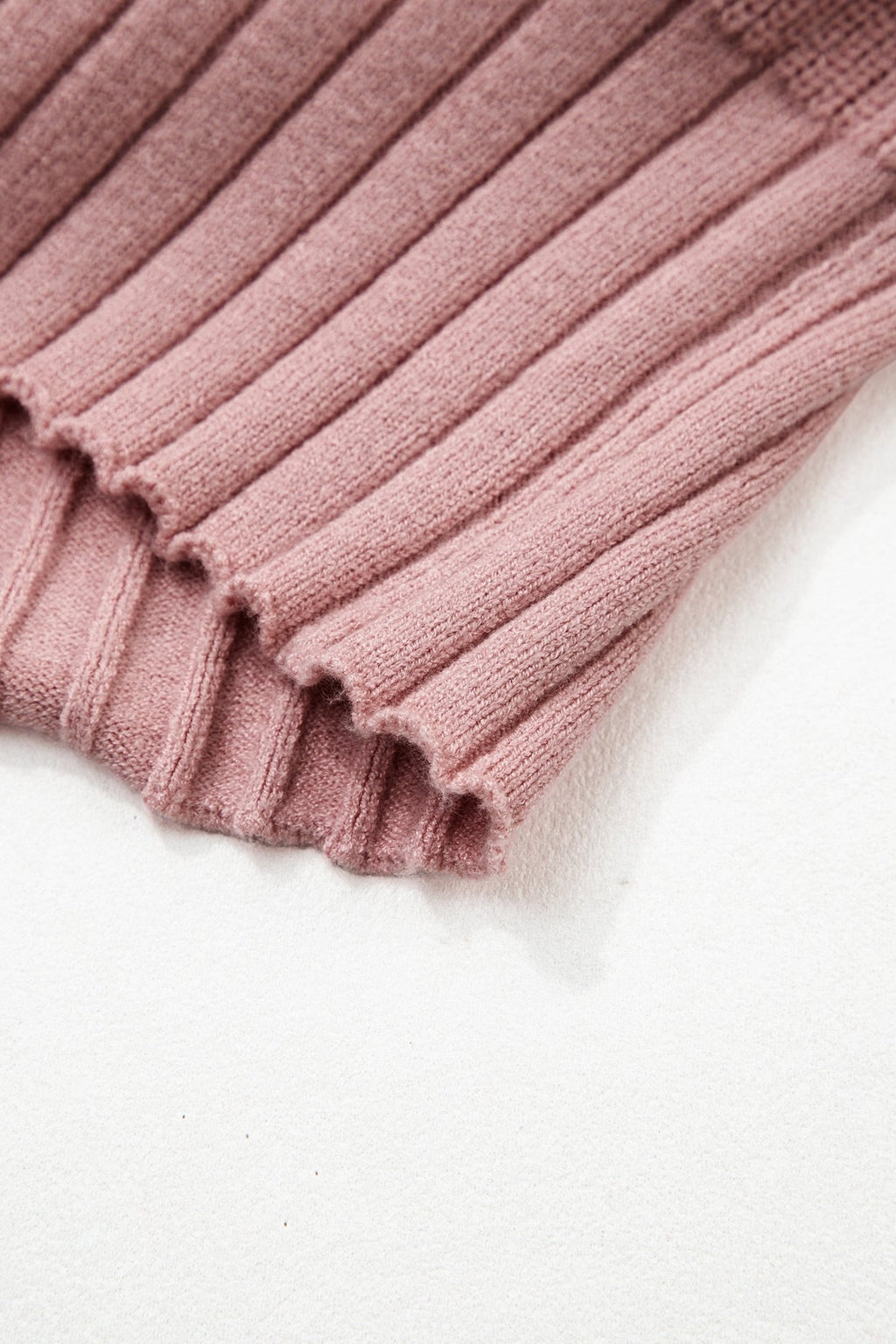 Textured Knit Button Front V-Neck Cardigan - Rooted & Reckless Co.