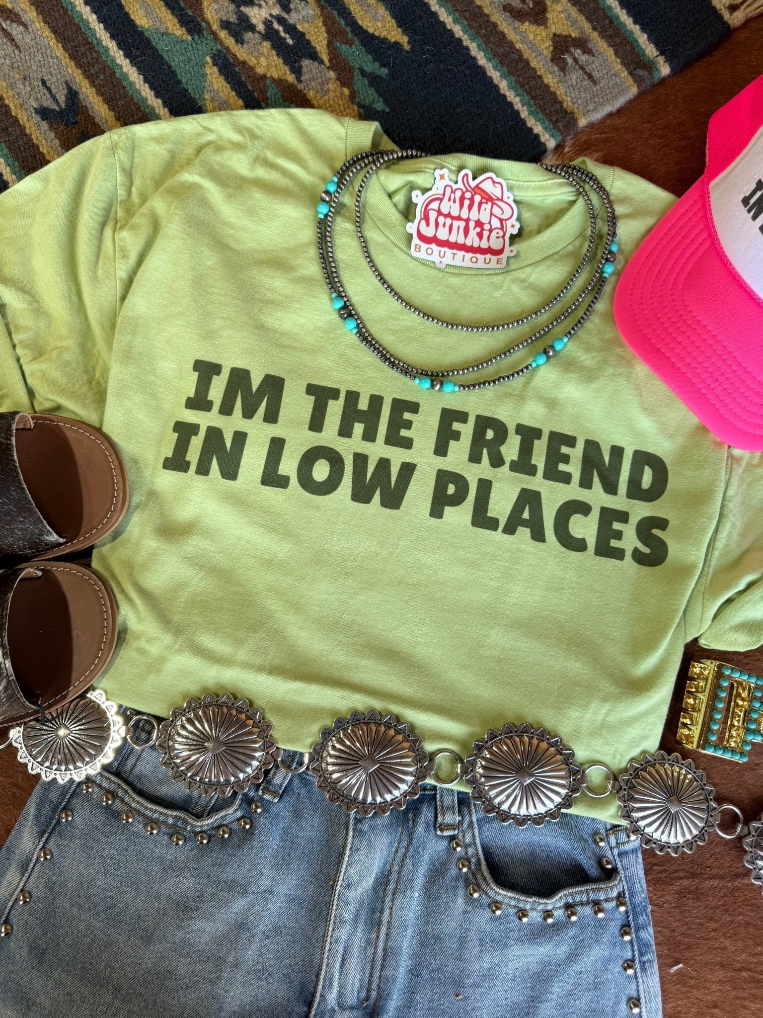 The Friend In Low Places Graphic Tee - Rooted & Reckless Co.