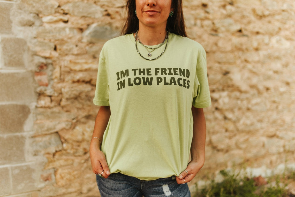 The Friend In Low Places Graphic Tee - Rooted & Reckless Co.