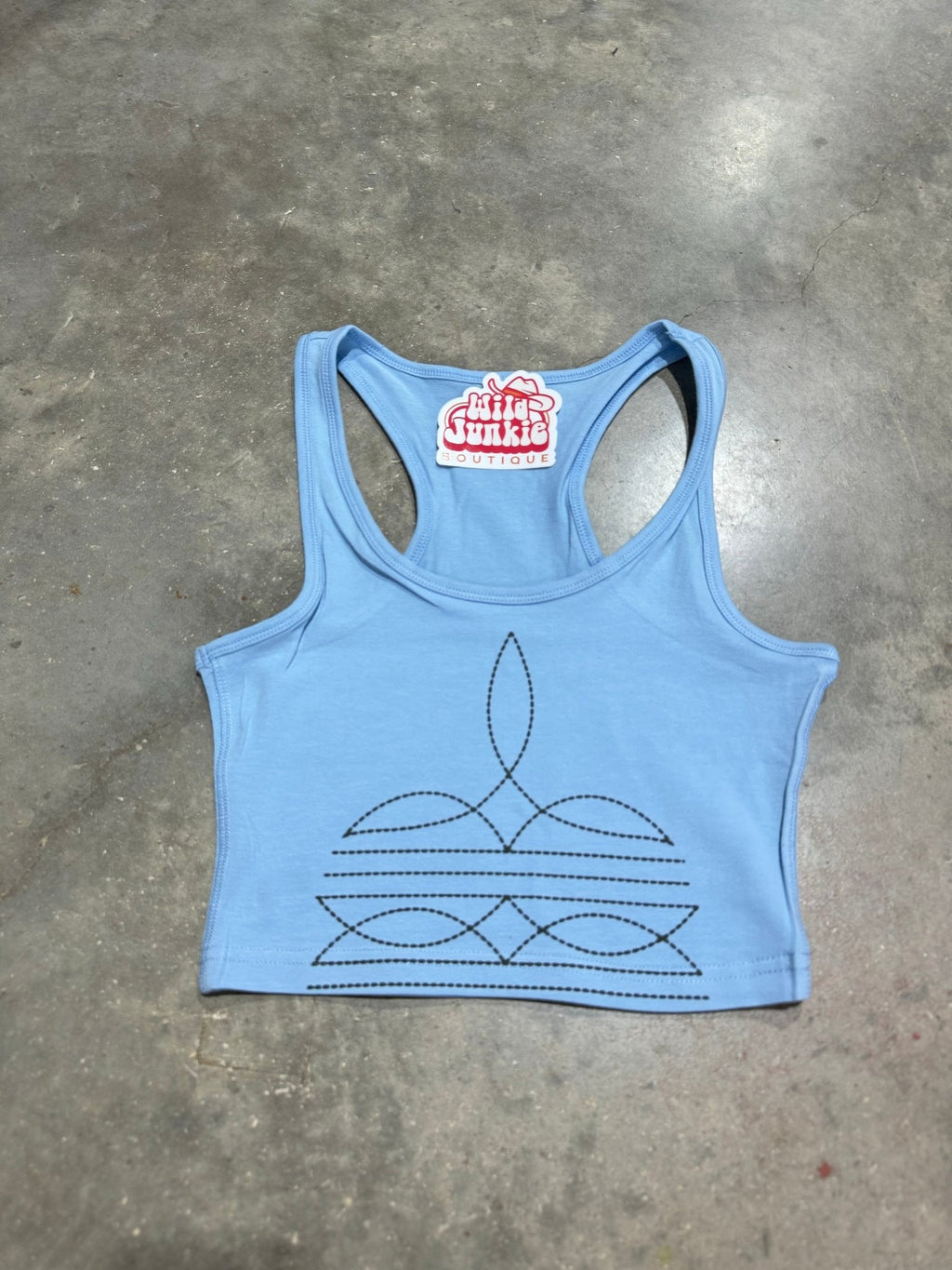The Original, Viral Boot Stitch Western Tank Top - Rooted & Reckless Co.