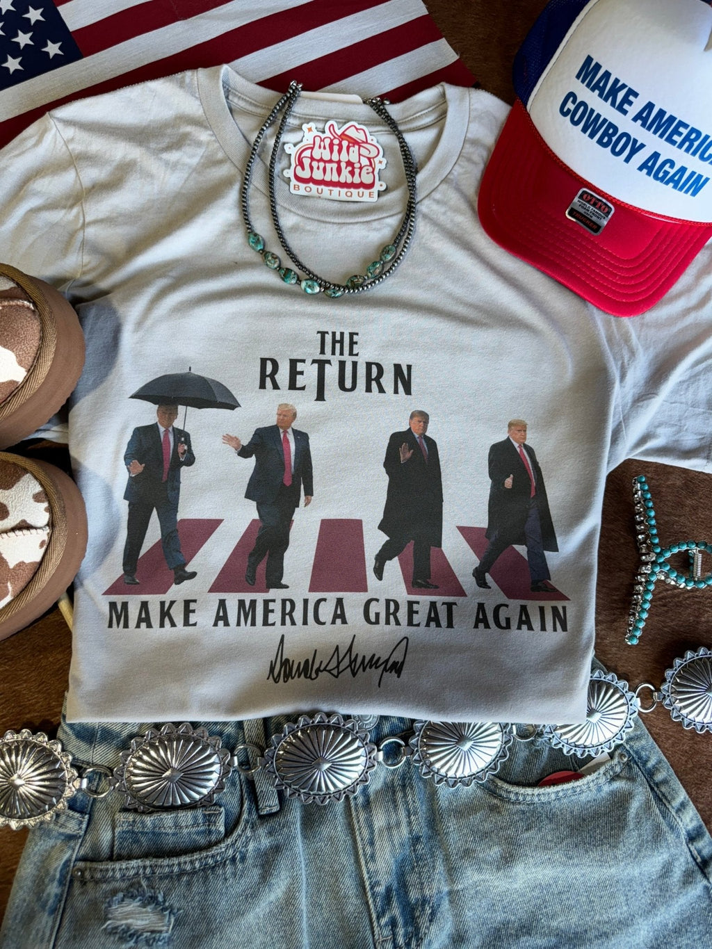 The Return: MAGA Edition Graphic Tee - Rooted & Reckless Co.