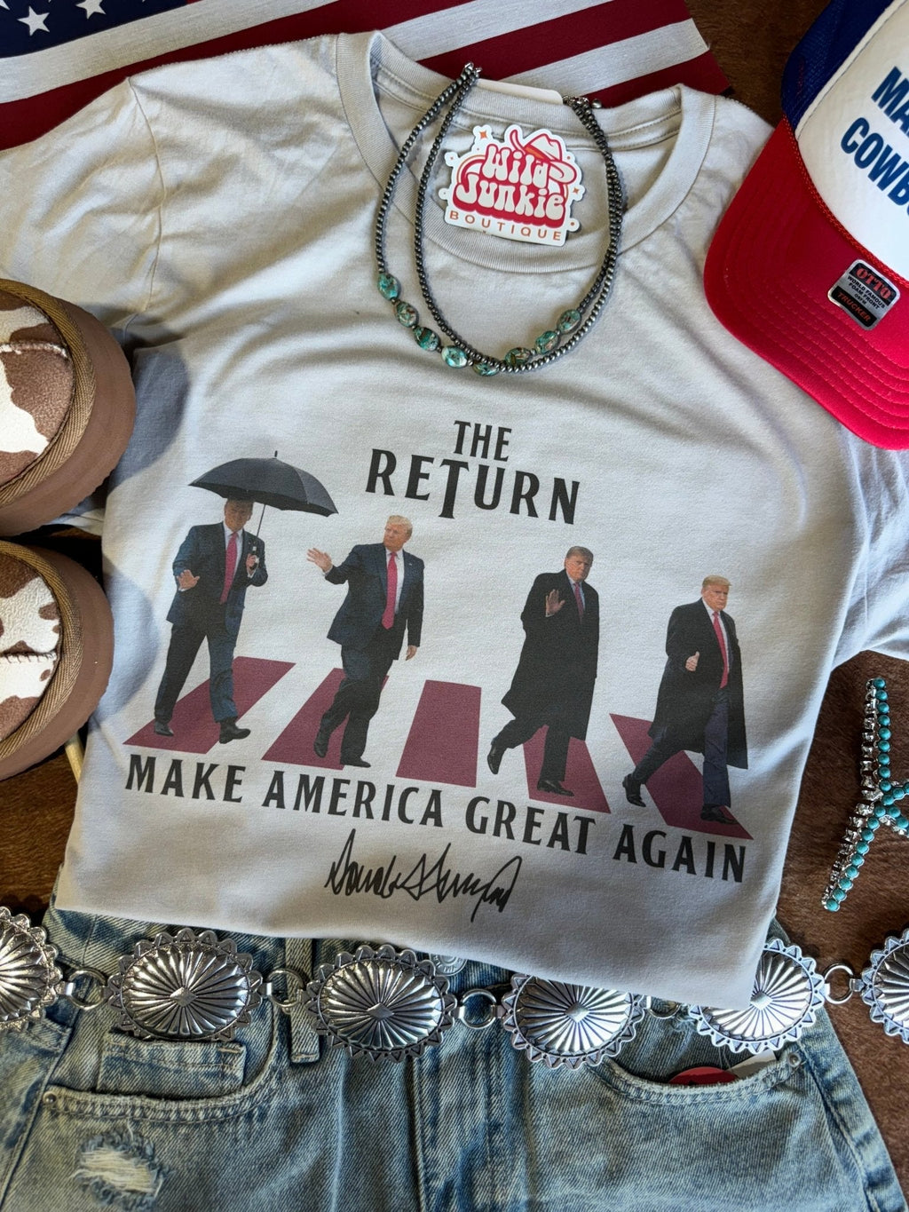 The Return: MAGA Edition Graphic Tee - Rooted & Reckless Co.
