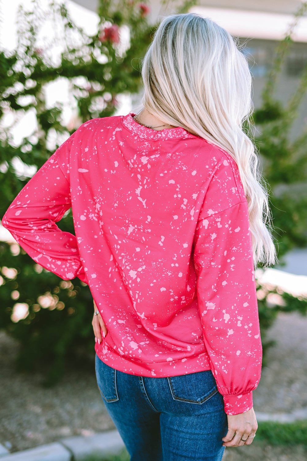 Tie Dye Long Sleeve Pullover Sweatshirt - Rooted & Reckless Co.