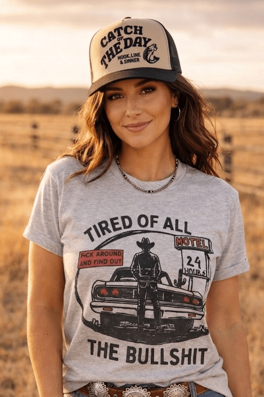 Tired of All the Bullshit Graphic Tee - Rooted & Reckless Co.