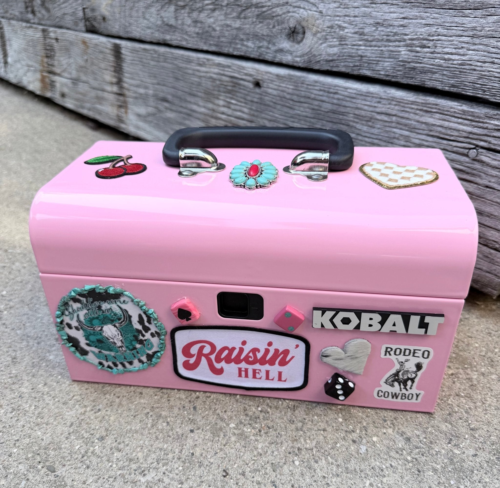 Travel Jewelry/Makeup Toolbox - Rooted & Reckless Co.