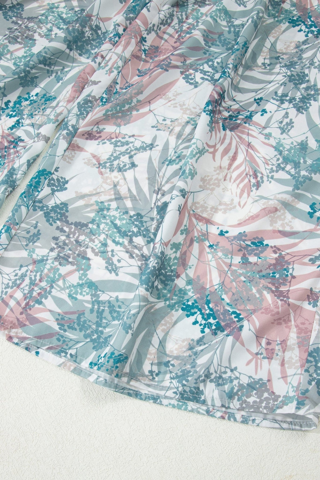 Tropical Palm Cropped Tank and Pants Set - Rooted & Reckless Co.