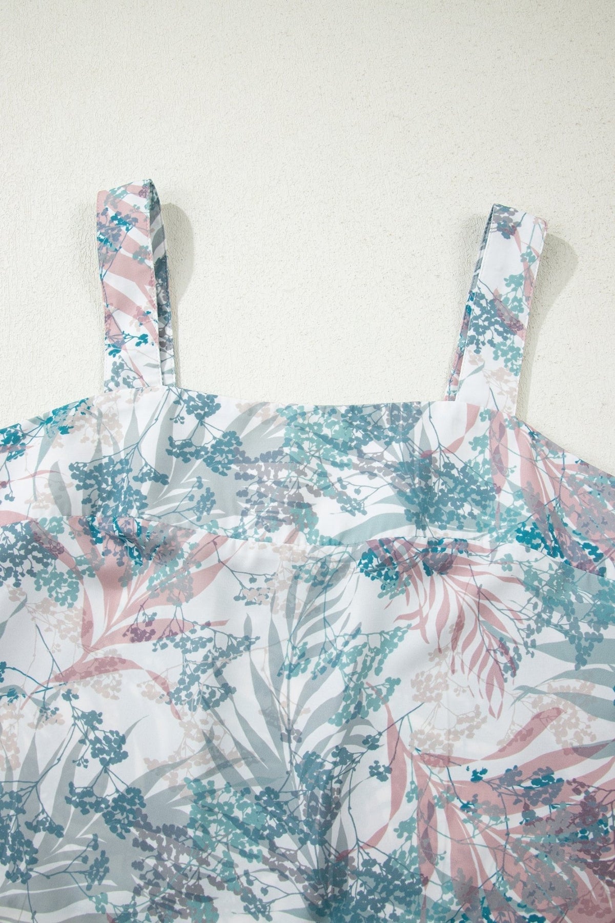 Tropical Palm Cropped Tank and Pants Set - Rooted & Reckless Co.