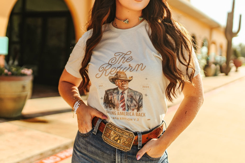 Trump: The Return Graphic Tee - Rooted & Reckless Co.