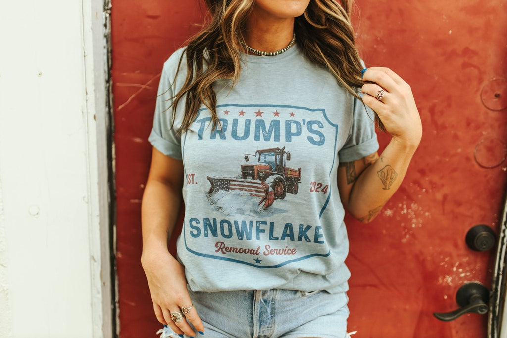 Trump's Snowflake Removal Service Graphic Tee - Rooted & Reckless Co.
