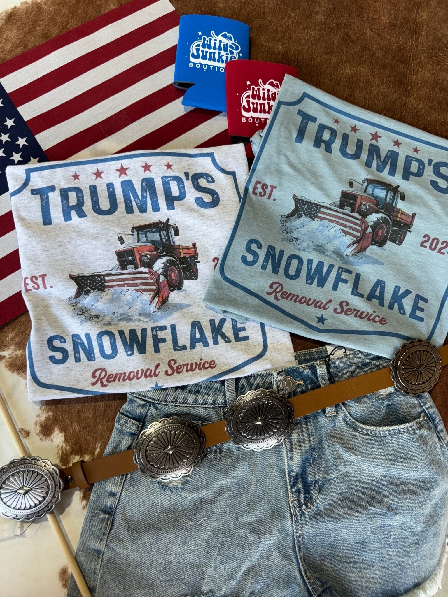 Trump's Snowflake Removal Service Graphic Tee - Rooted & Reckless Co.