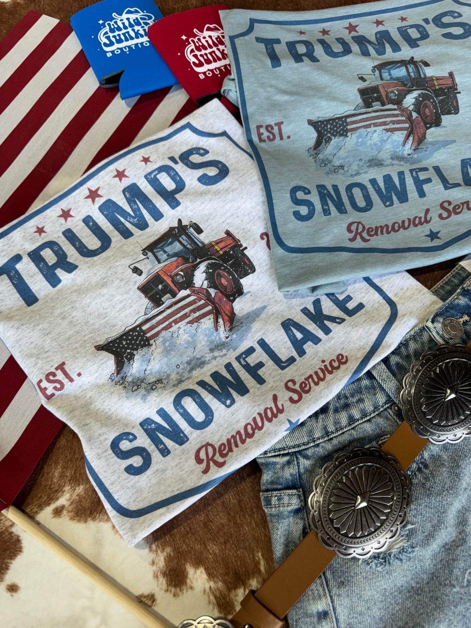 Trump's Snowflake Removal Service Graphic Tee - Rooted & Reckless Co.