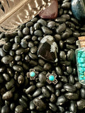 Turquoise Cross Earrings - Rooted & Reckless Co.