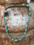Turquoise Nugget Beaded Necklace - Rooted & Reckless Co.