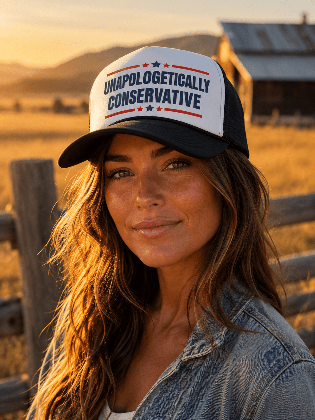 Unapologetically Conservative Trucker Hat - Rooted & Reckless Co.