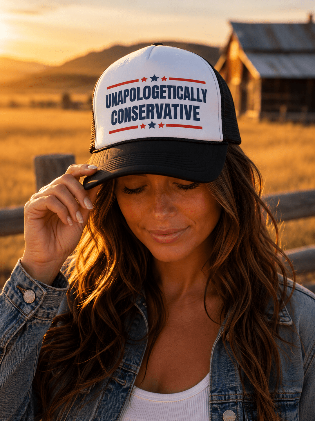 Unapologetically Conservative Trucker Hat - Rooted & Reckless Co.