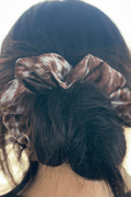 Up In Texas Western Scrunchie — Sterling Kreek Texas-Themed Hair Statement - Rooted & Reckless Co.