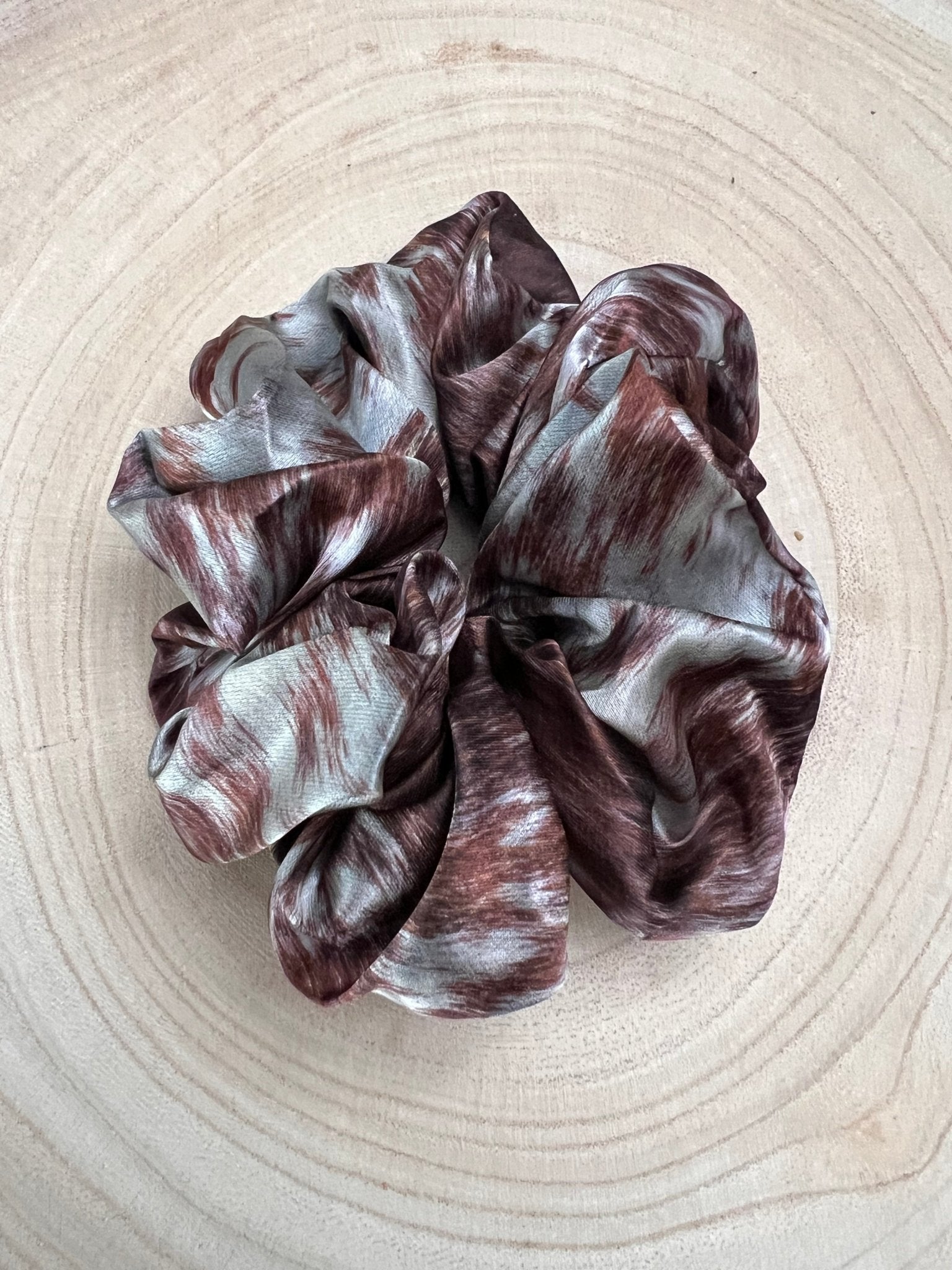Up In Texas Western Scrunchie — Sterling Kreek Texas-Themed Hair Statement - Rooted & Reckless Co.