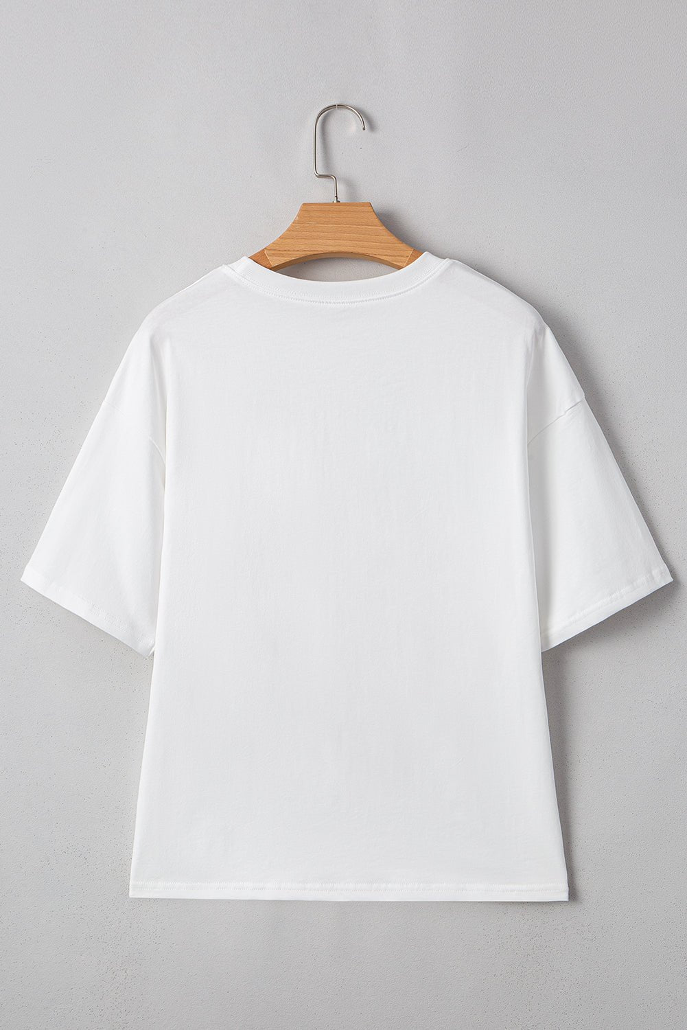 USA Flag Bow Crewneck Graphic Tee - Rooted & Reckless Co.