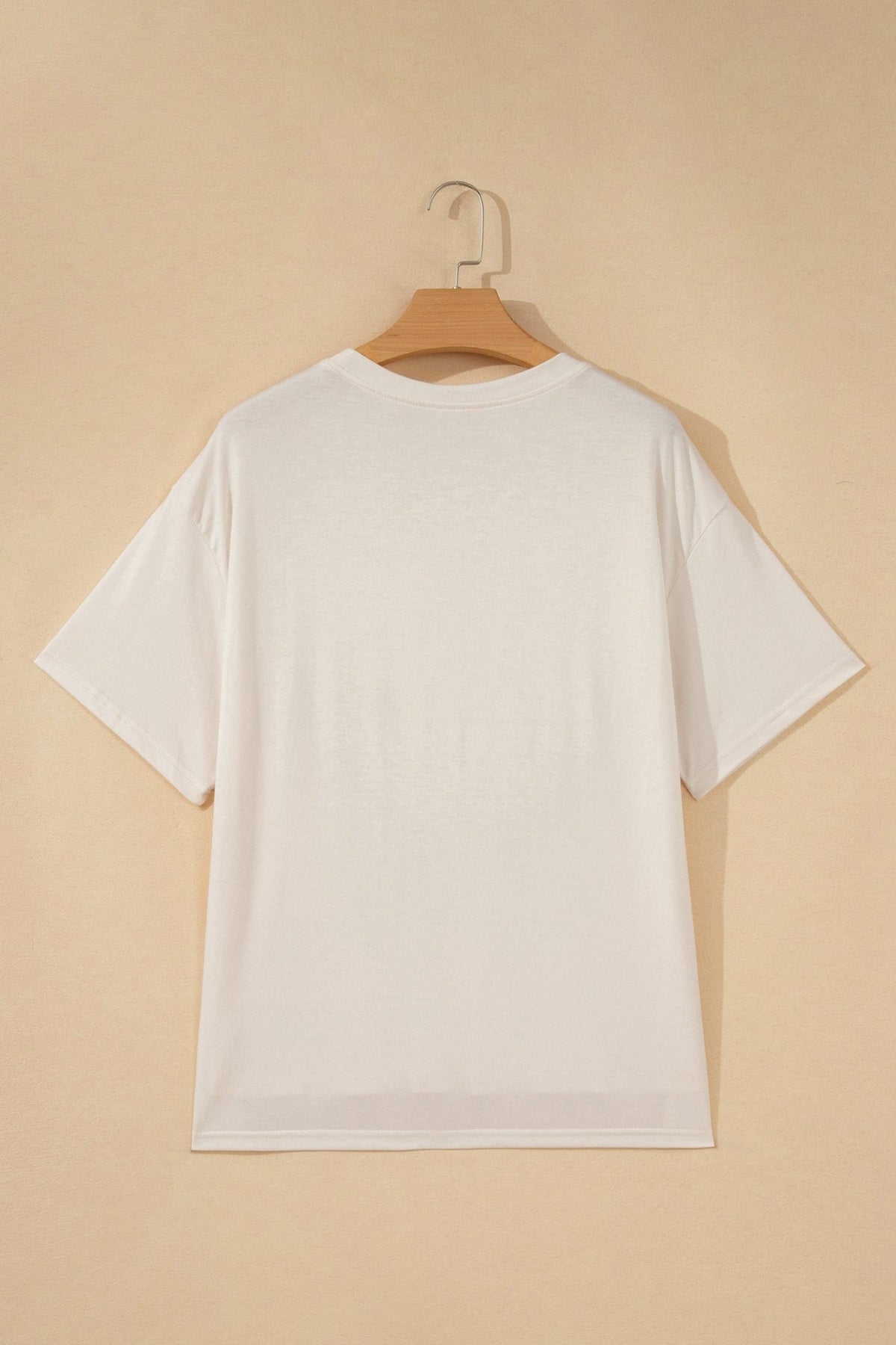 USA Flag Bow Patch Loose Knit T-Shirt - Rooted & Reckless Co.