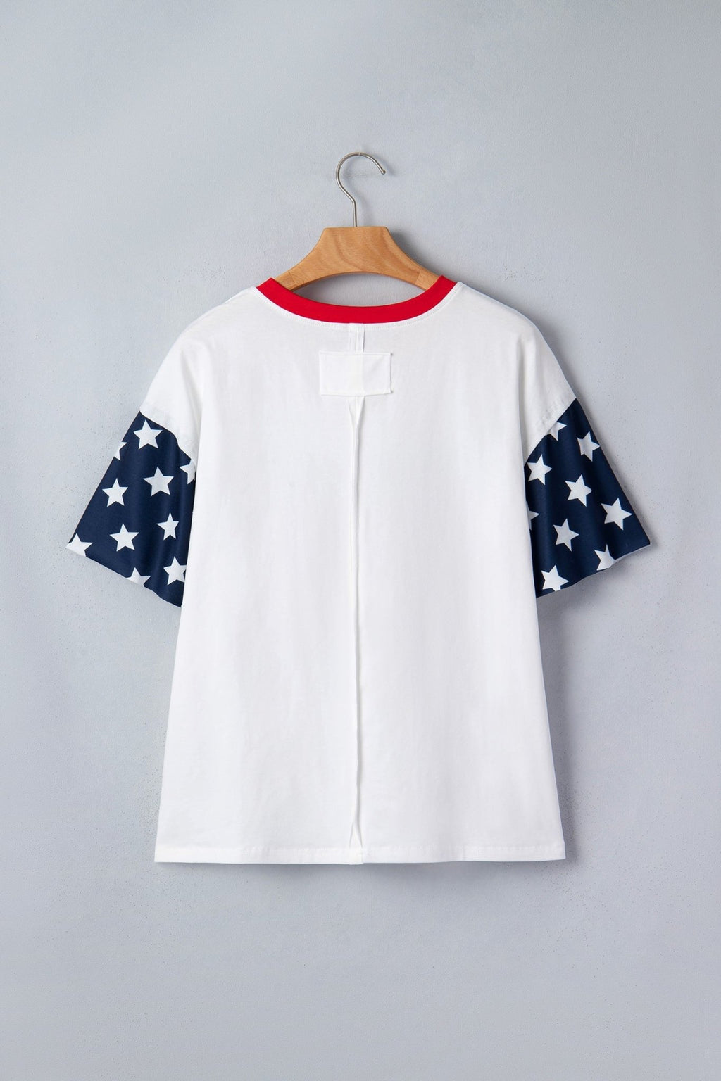 USA Flag Patchwork Short Sleeve Graphic Tee - Rooted & Reckless Co.