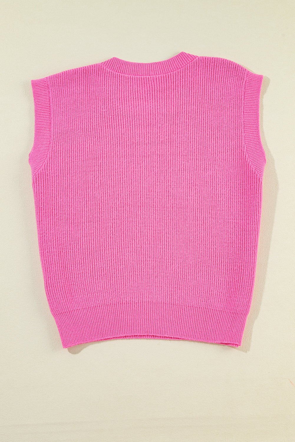 USA Flag Sequin Sleeveless Knitted Top - Rooted & Reckless Co.
