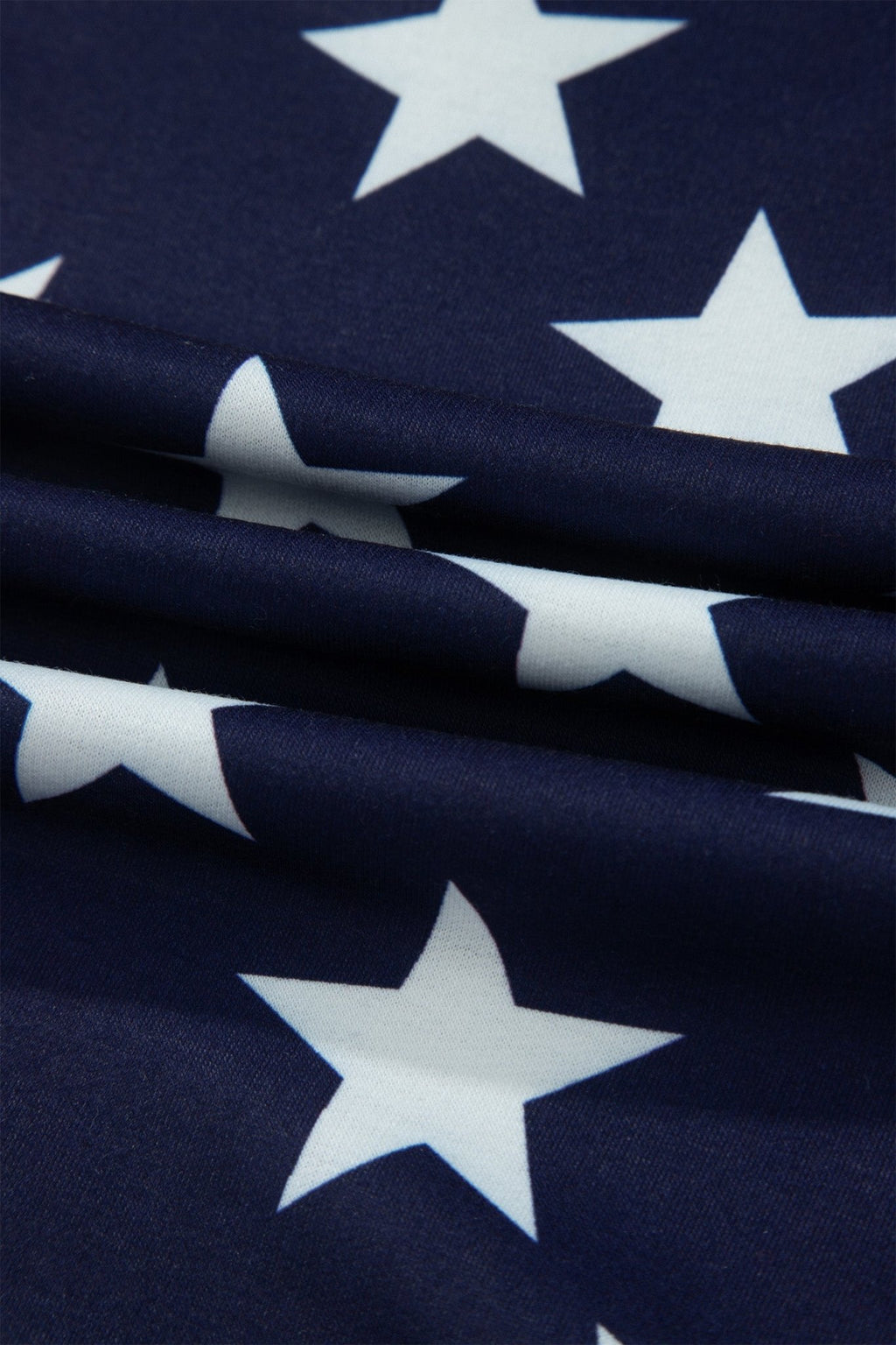USA Flag Stars & Stripes Zip Collar Oversized Sweatshirt - Rooted & Reckless Co.