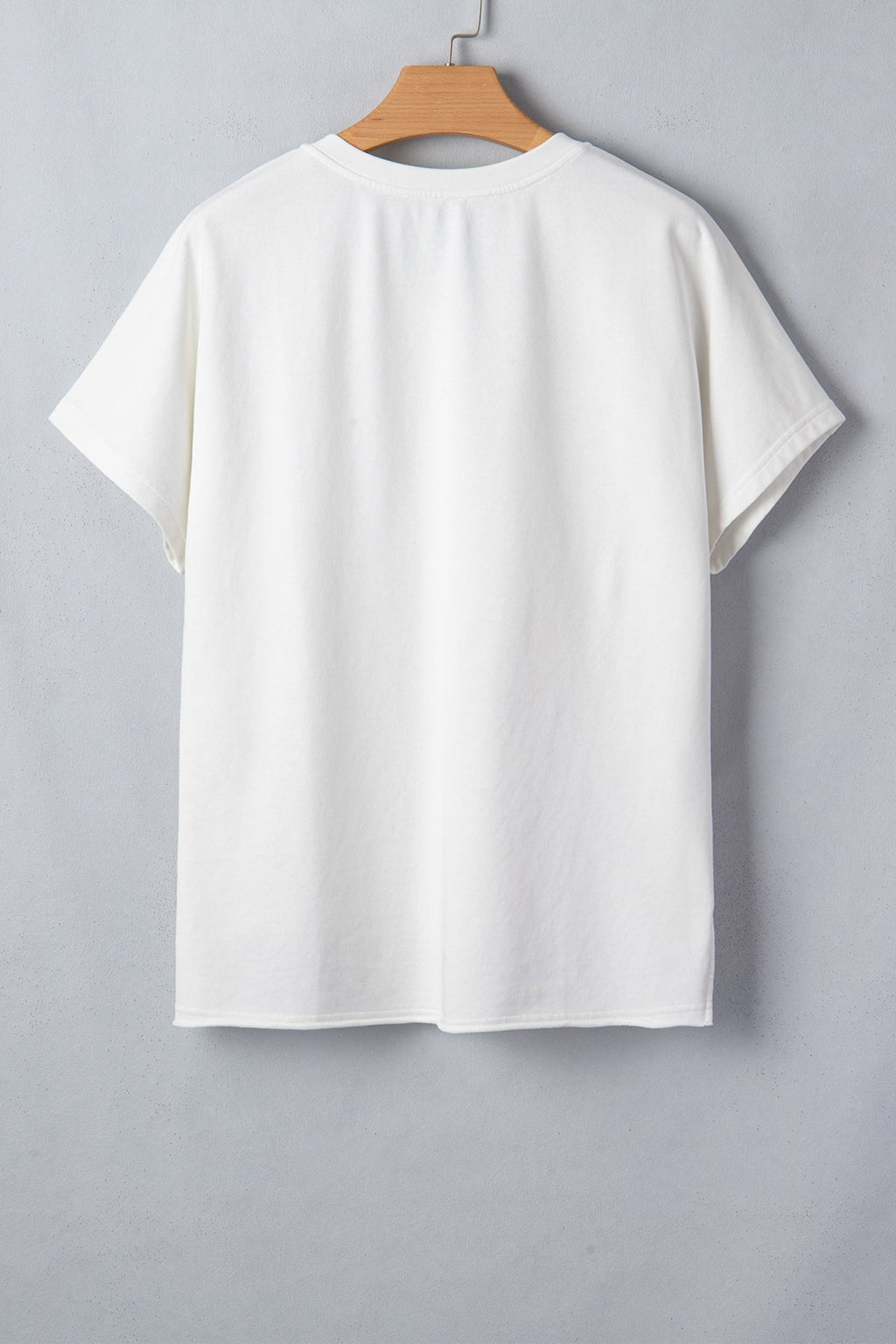 USA Star Patchwork Mineral Wash Notched Neck Tee - Rooted & Reckless Co.