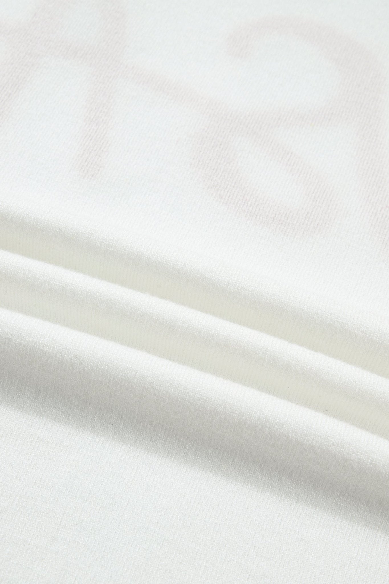 USA Stripe Contrast Trim Short Sleeve Sweater - Rooted & Reckless Co.