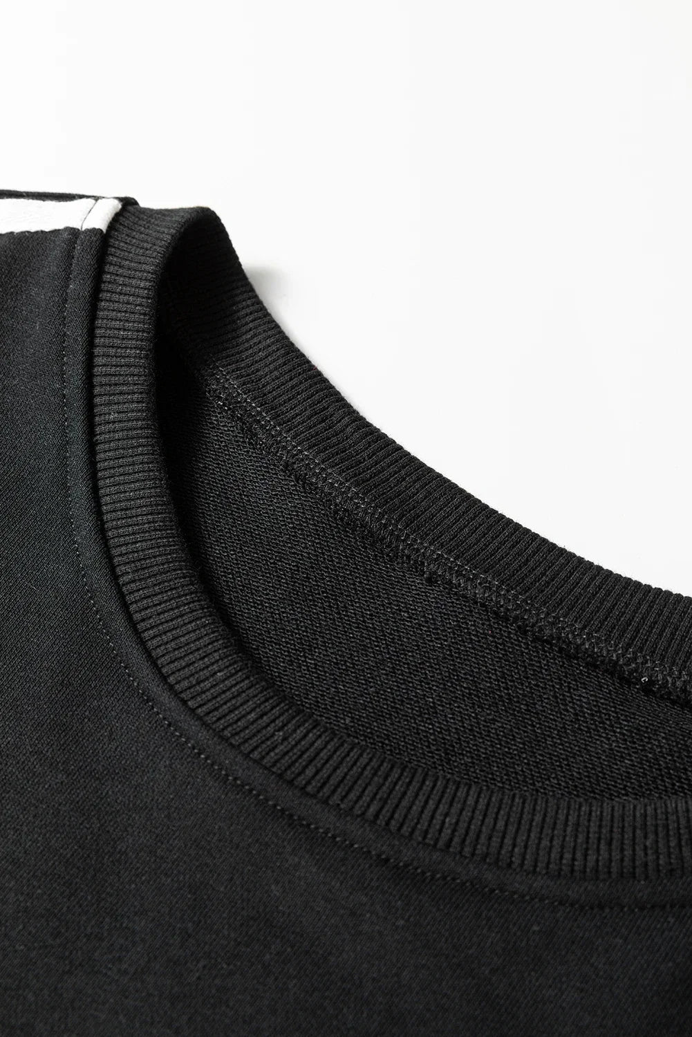 Varsity Stripe Crewneck Pullover & Sweatpants Set - Rooted & Reckless Co.