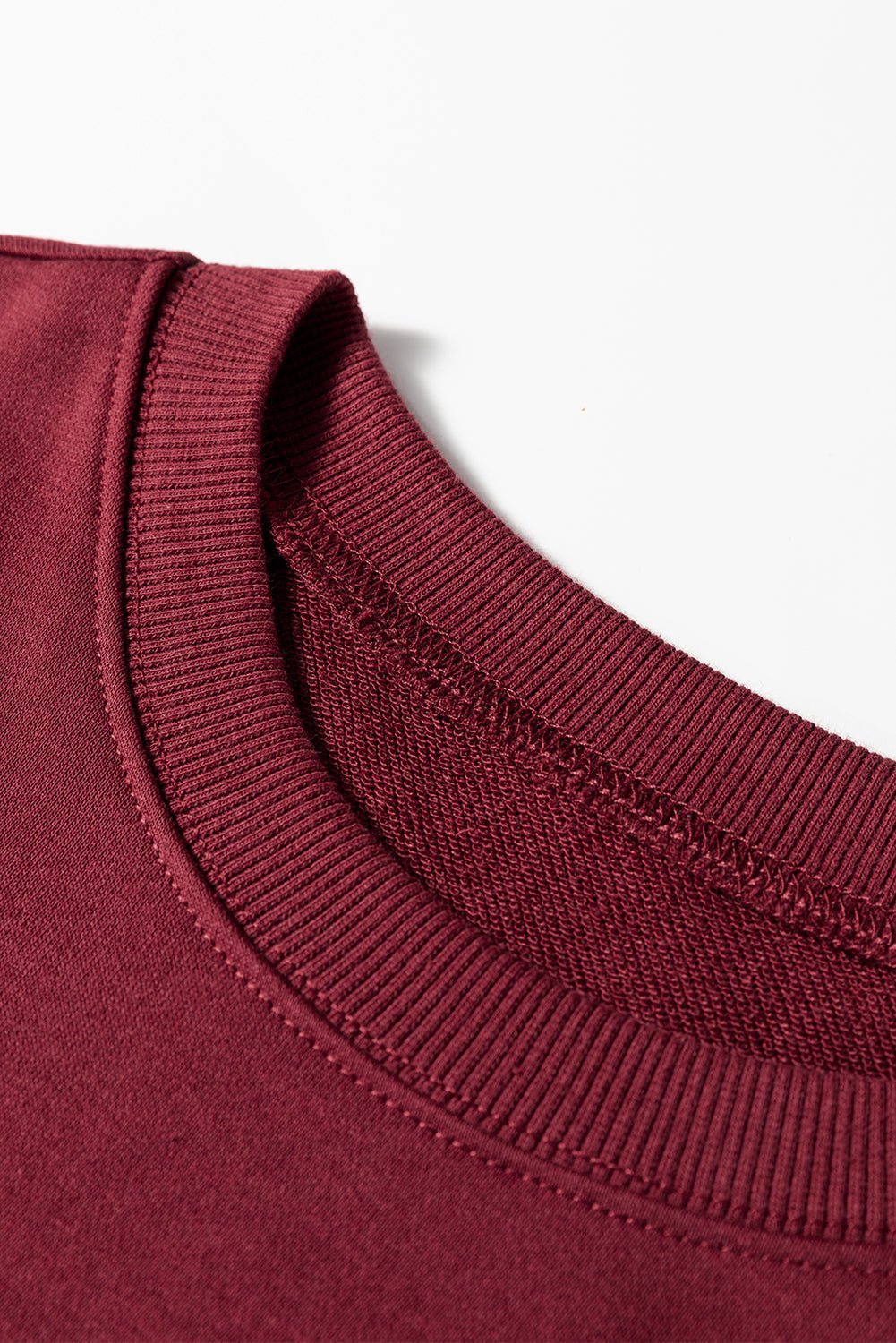 Varsity Stripe Detail Drop Shoulder Oversized Sweatshirt - Rooted & Reckless Co.