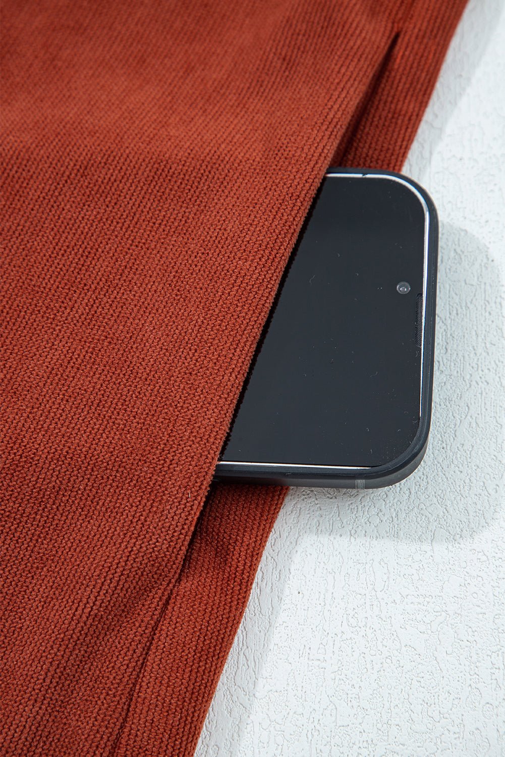 Velvet Button-Up Flap Pocket Drop Shoulder Shacket - Rooted & Reckless Co.