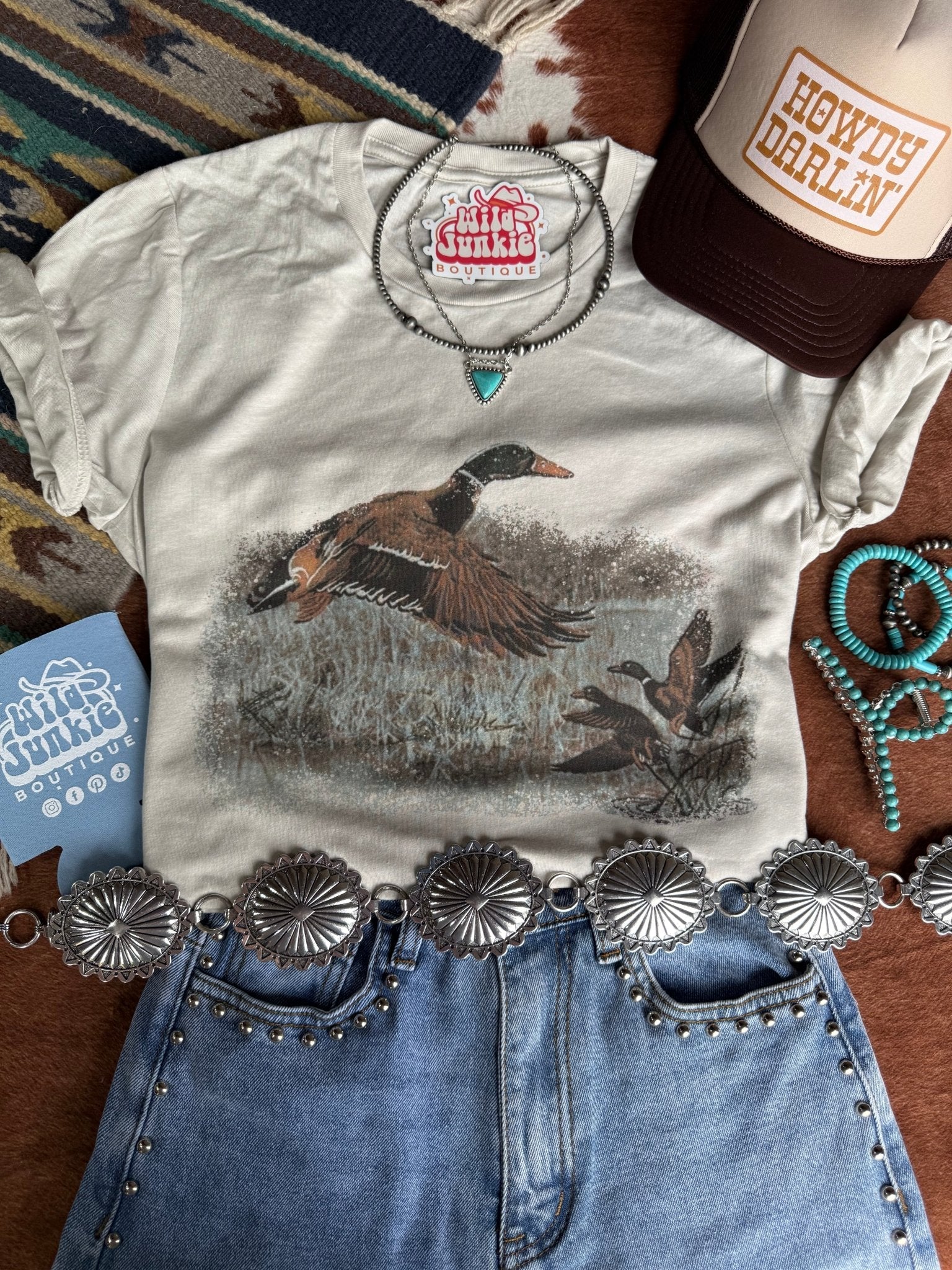 Vintage Duck Graphic Tee - Rooted & Reckless Co.