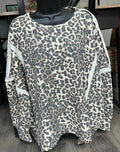 Waffle Knit Oversized Thermal Sweatshirt - Rooted & Reckless Co.