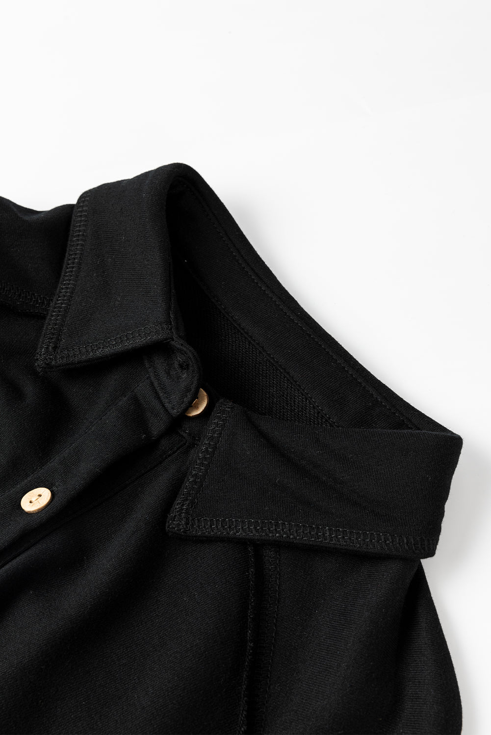 Waffle Knit Patchwork Reverse Seam Button-Up Shacket - Rooted & Reckless Co.