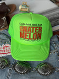 Watermelon Crawl Trucker Hat - Rooted & Reckless Co.