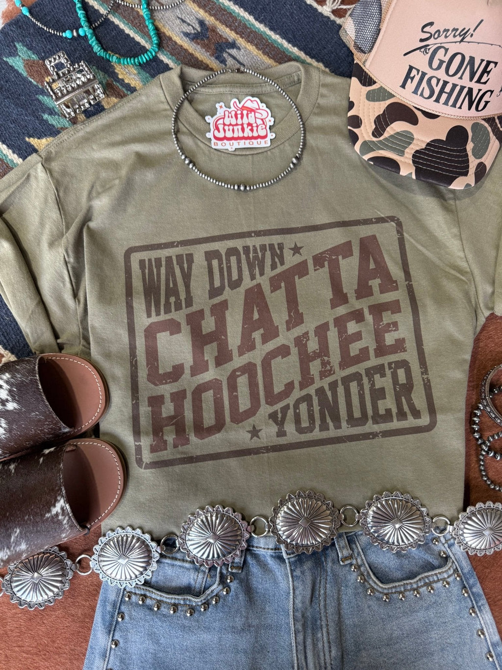 Way Down Chattahoochee Graphic Tee - Rooted & Reckless Co.