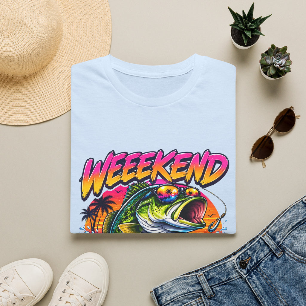 Weekend Hooker T-Shirt — Retro Fishing Bass Graphic Tee - Rooted & Reckless Co.