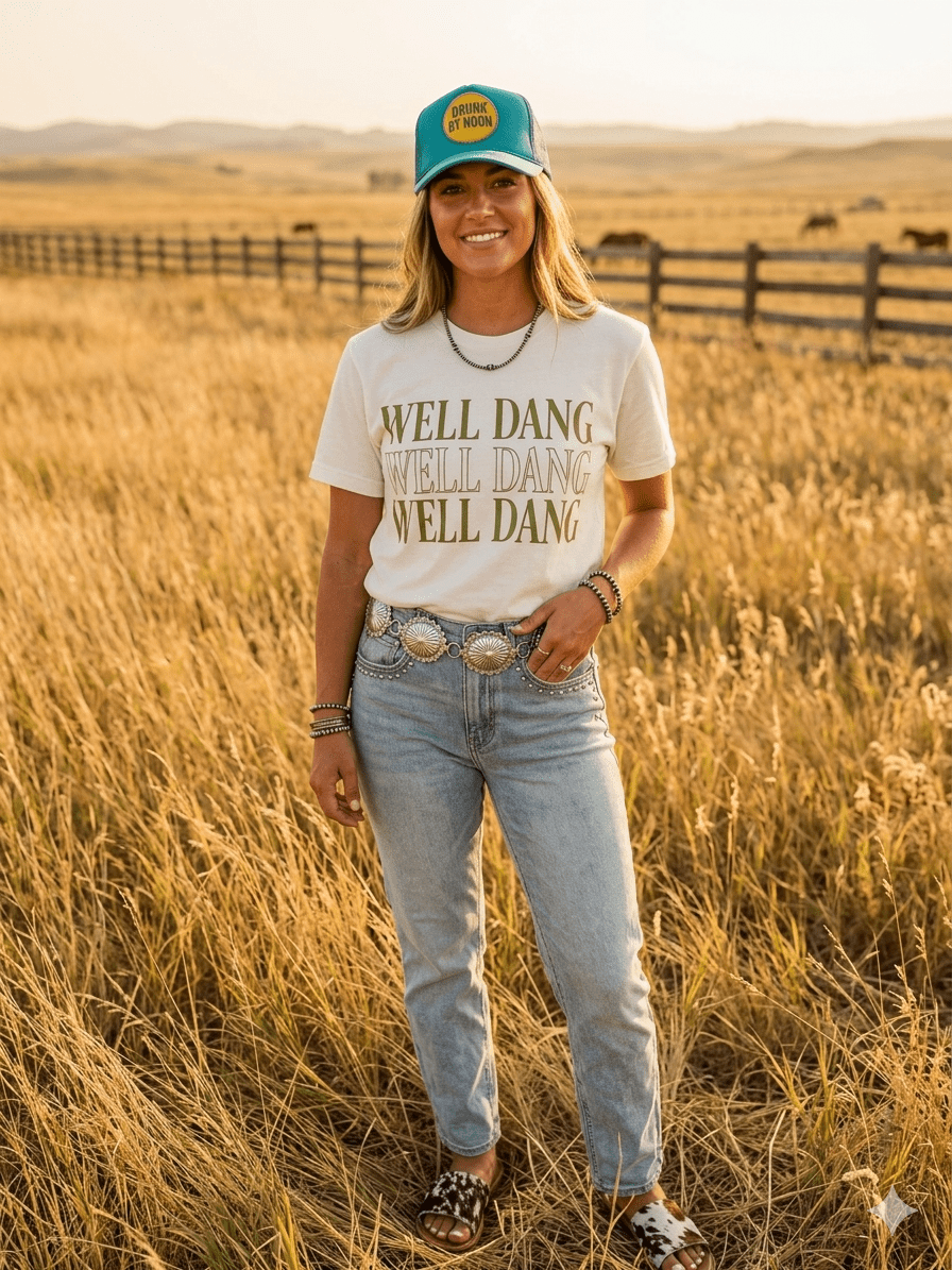Well Dang Graphic Tee - Rooted & Reckless Co.