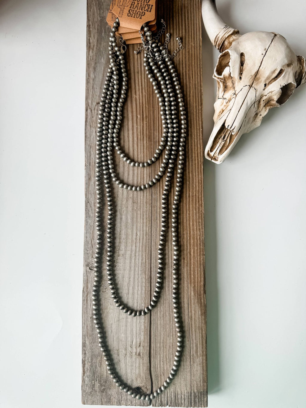 Western Bead Necklace 16” 18” 28” 36” - Rooted & Reckless Co.
