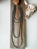 Western Bead Necklace 16” 18” 28” 36” - Rooted & Reckless Co.